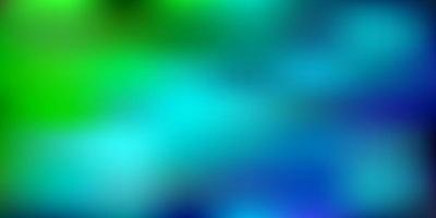 Light blue, green vector abstract blur background.