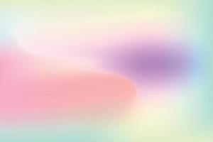 Blur pastel gradient abstract background for social media design vector