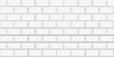 Subway tile seamless pattern. vector