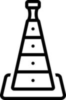 line icon for cone vector