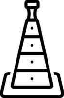 line icon for cone vector