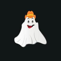 ghost vector drawing with job type character