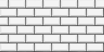 Subway tile seamless pattern.Wall with brick texture. Vector geometric background design