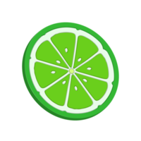 lime fetta icona illustrazione png