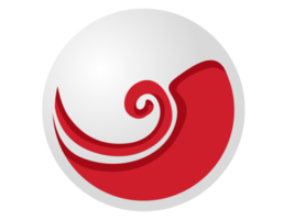 wave Circle Logo Icon png