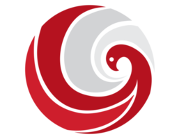 icône du logo cercle oiseau png