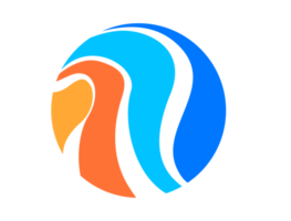 abstraktes Kreis-Logo-Symbol png