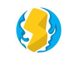 icono del logotipo de la central hidroeléctrica png