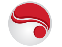 icono del logotipo del círculo de yin yang png