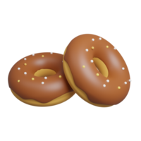 Donut 3D Illustration png