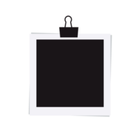 empty photo frame illustration png