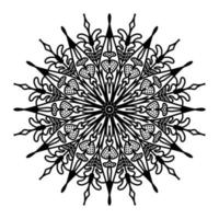 Black mandala, luxury ornamental mandala design background,mandala design,Mandala pattern Coloring book Art wallpaper design, tile pattern, greeting card,Black and White mandala vector
