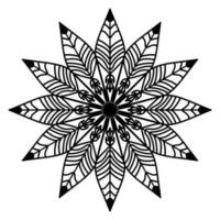 Black mandala, luxury ornamental mandala design background,mandala design,Mandala pattern Coloring book Art wallpaper design, tile pattern, greeting card,Black and White mandala vector