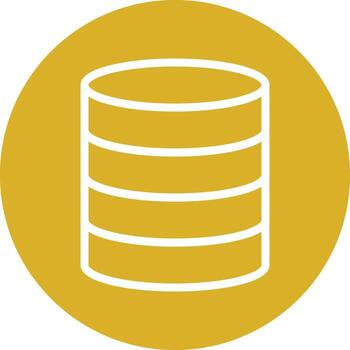 Database Icon Style vector