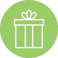 Gift Icon Style vector