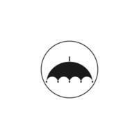 umbrella icon image symbol illustration vector design rain