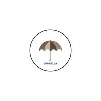 umbrella icon image symbol illustration vector design rain