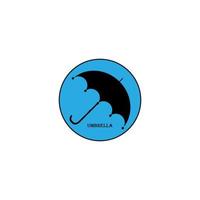 umbrella icon image symbol illustration vector design rain