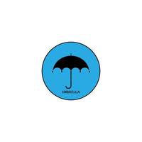 umbrella icon image symbol illustration vector design rain