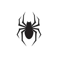 Diseño de ilustración de vector de diseño de icono de araña