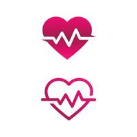 diseño de icono de vector de logotipo de amor familiar