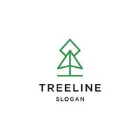 Tree pine logo vector design template