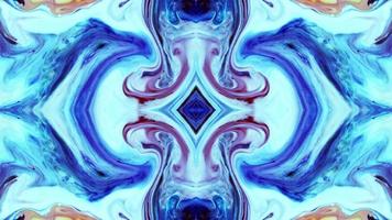 Abstract Colorful Kaleidoscope Background Footage. video