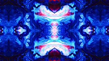 imágenes de fondo de caleidoscopio colorido abstracto. video
