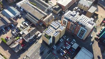 Luton City Centre and Local Buildings Luton England Great Britain video