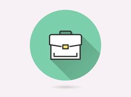 Portfolio icon for graphic and web design. vector