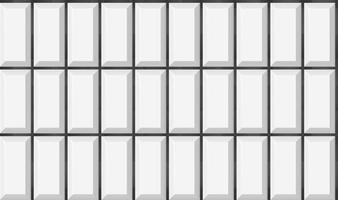 Subway tile seamless pattern.Wall with brick texture. Vector geometric background design