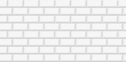 Subway tile seamless pattern. vector