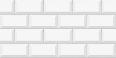 Subway tile seamless pattern. vector