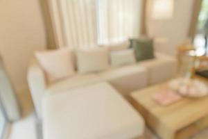 living room interior blurred background photo