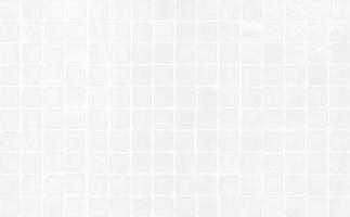 Fondo de textura de mosaico blanco abstracto foto