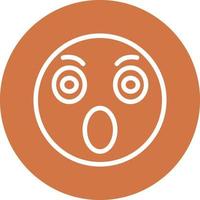 Surprised Icon Style vector