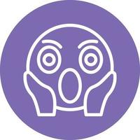 Yelling Icon Style vector