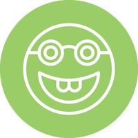 Nerd Icon Style vector