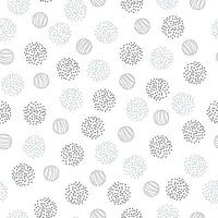 Circles and dots background vector