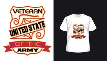 typographic tshirt design vector