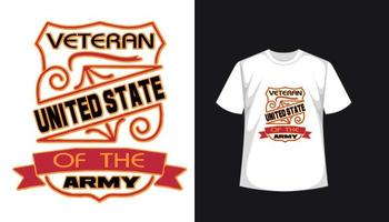 typographic tshirt design vector