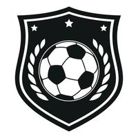 logotipo del campeonato de fútbol o del club de fútbol vector