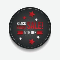 Black Friday Sale banner vector image