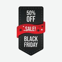 Black Friday Sale banner vector image