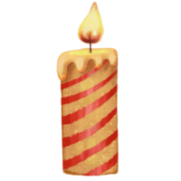 candles for holiday party or Christmas decor png