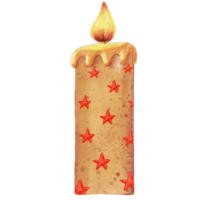 candles for holiday party or Christmas decor png