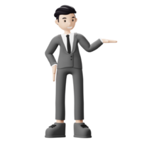 Business Man Pointing png