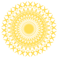 Gold Mandala Illustration png