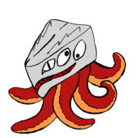 halloween - personaje de dibujos animados monstruo alienígena pulpo png