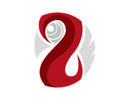 icono de logotipo de círculo de pájaro png
